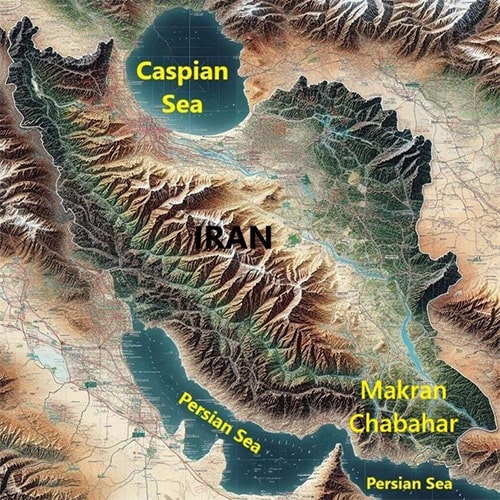 نقشه ایران