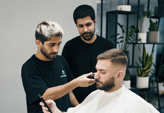 آرایشگاه مردانه در بوشهر